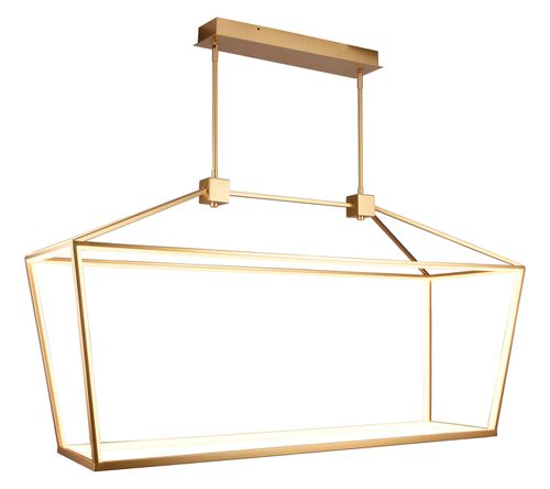 Park Ave. LED Chandelier in Gold