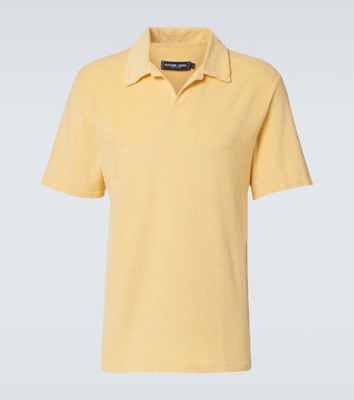 Faustino cotton terry polo shirt
