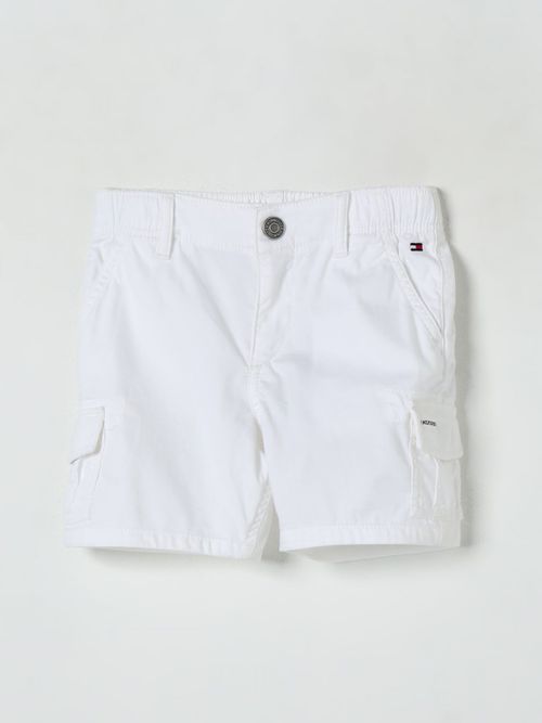 Shorts TOMMY HILFIGER Kids color White