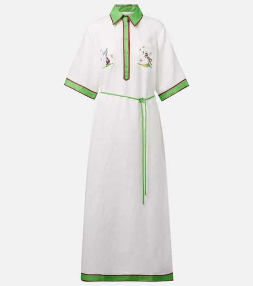 Alémais Play linen polo dress