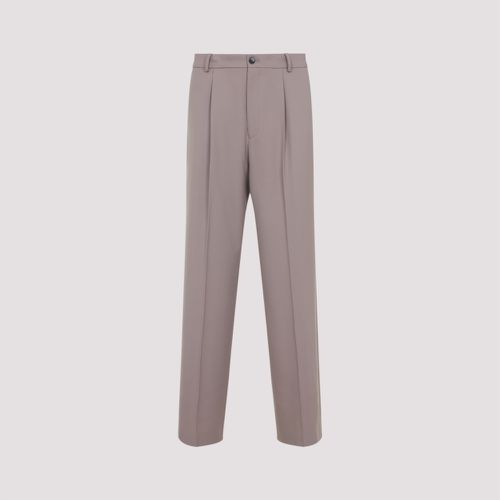 Light Purple Regular-Fit Trouser