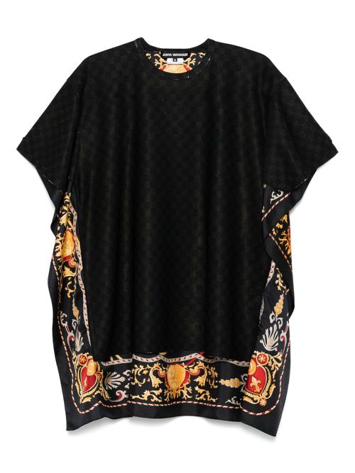 Junya Watanabe lurex-detailed tunic - Black