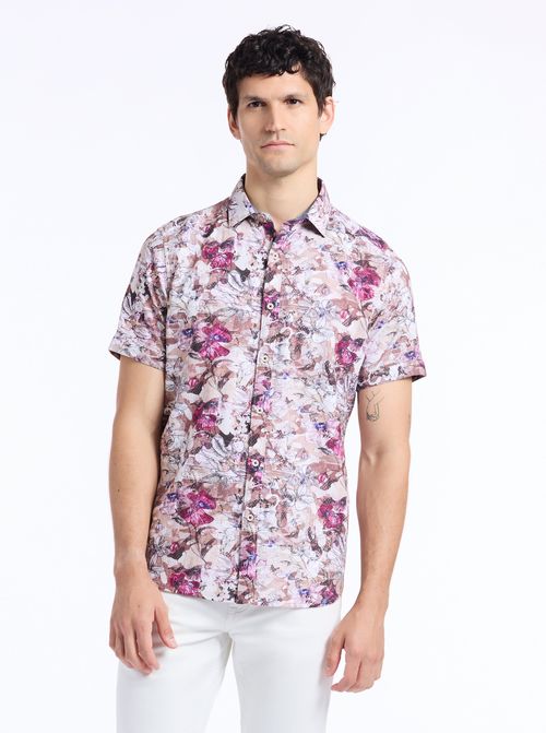 Robert Graham Shillingford Short Sleeve Button Down Shirt