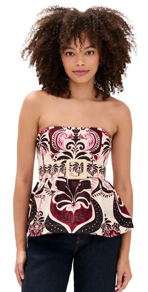 Tilda Top Palm Pavillion Ivory