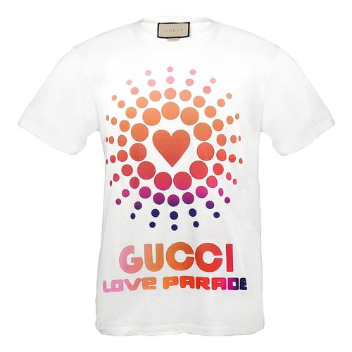 SS22 Love Parade print Tee 'White'