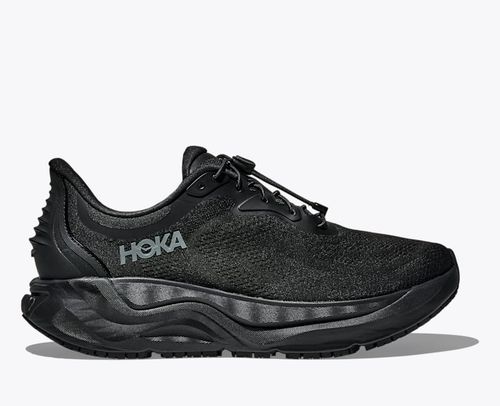 HOKA Men's Arahi SR Shoes in Black/Black