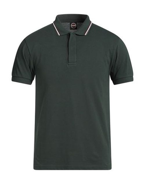 Man Polo shirt Military green Size M Cotton
