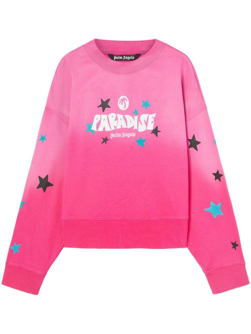 Paradise Palm sweatshirt - Pink