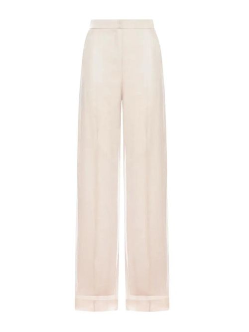Pink Silk Trousers