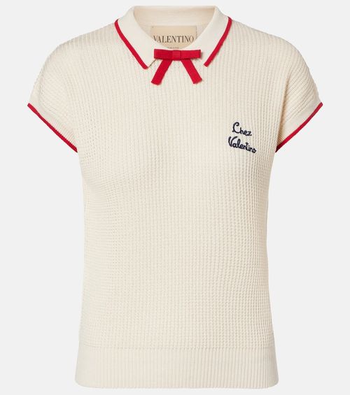Chez cotton-blend sweater