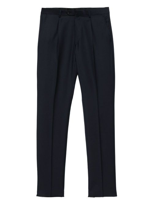 Wool trousers - Blue