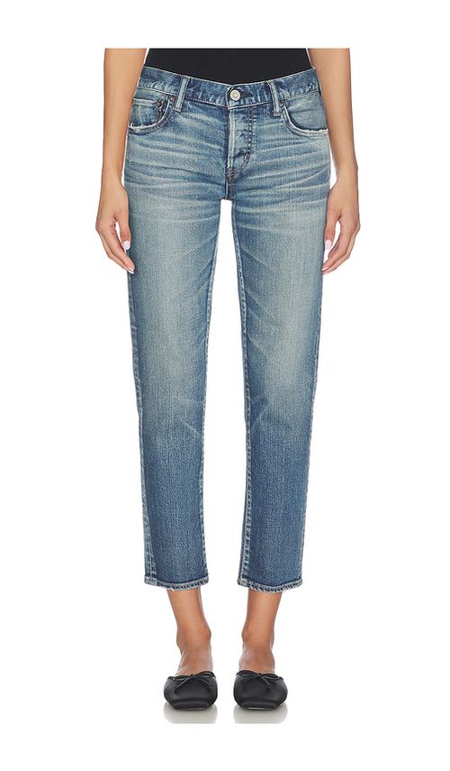 Moussy Vintage Alice Tapered Jeans in Blue. 25. Also , 26, 27