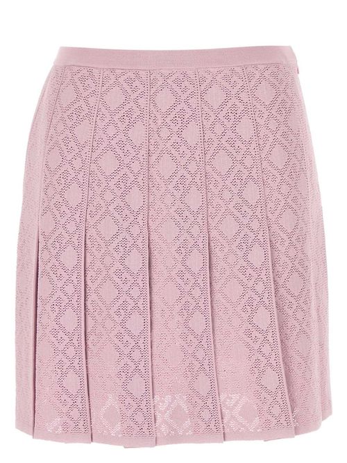 Givenchy Women's Viscose Blend Skirt in Pink | Size XS | BW40XW4ZPN Color 533