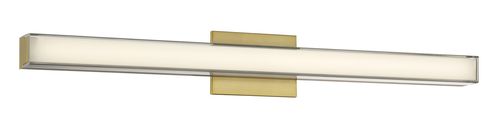 Ashen Brass LED Bathroom Bathroom Vanity Light Bathroom Vanity Light from the Vantage Collection