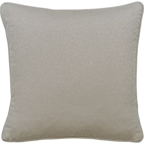 Madison Natural, Sustainable Feather, Cushion, 55cm x 55cm - Andrew Martin Cotton Blend Plain Texture