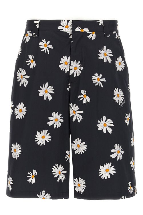 'Margherite' Print Bermuda Shorts