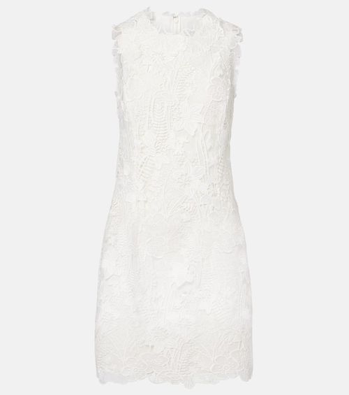 Floral lace minidress