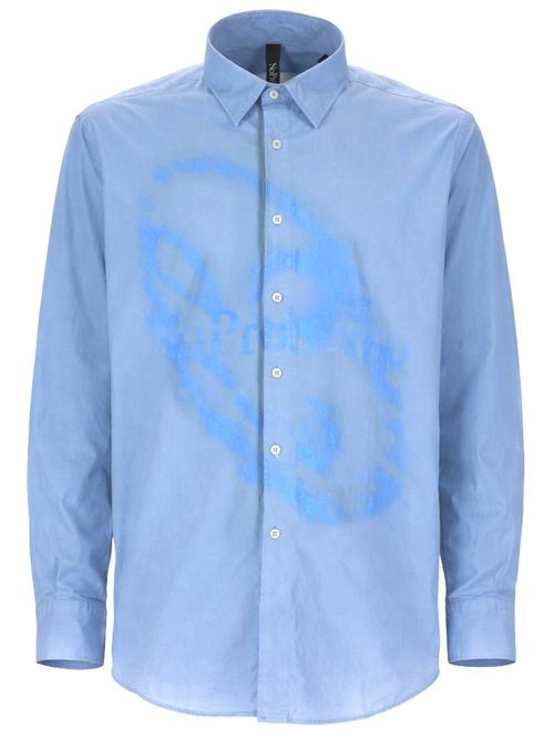 No Problemo Camicia Con Stampa Logo