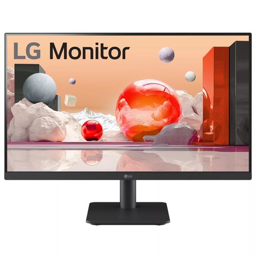 LG 24" IPS Full HD 100Hz Borderless Design Monitor, Mirror Black