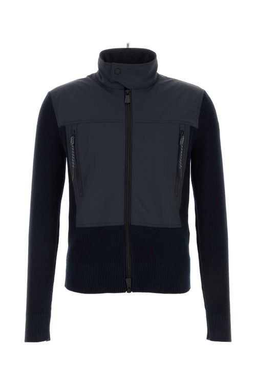 Hybrid Knit Jacket — Black