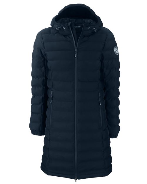 Mission Ridge Repreve Eco Insulated Womens Long Puffer Jacket