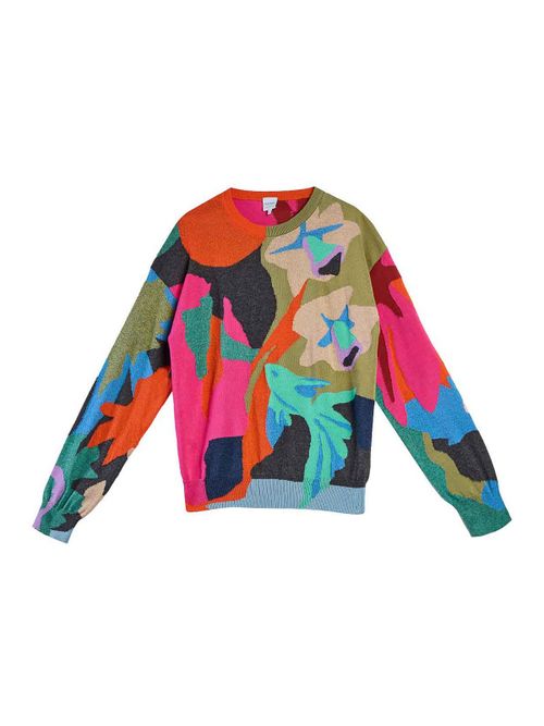 River Collage sweater