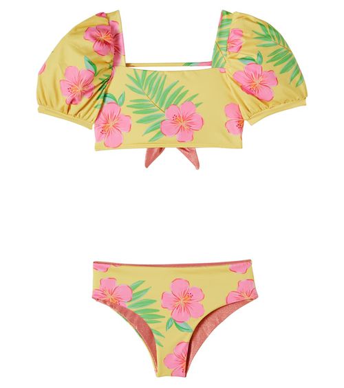 Bubble floral bikini