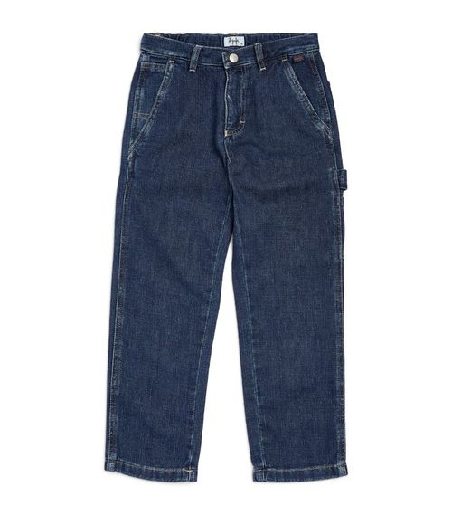 Cargo-Pocket Jeans (3-12 Years)