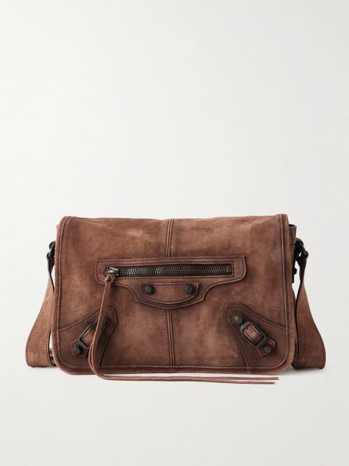 Le City Flap Messenger Leather Bag