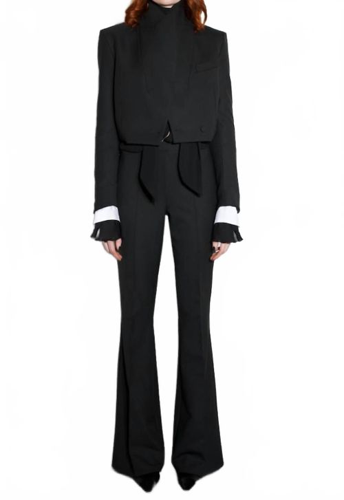 Mirta Pant In Black