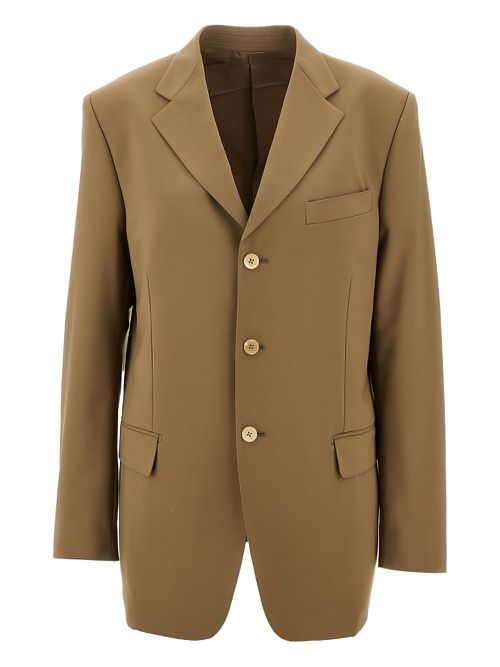 Single-breasted blazer - Green
