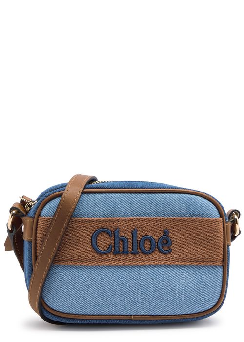 Kids Logo Denim Cross-body bag - Blue - One