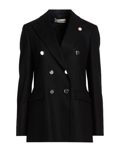 Woman Blazer Black Size 10 Cashmere