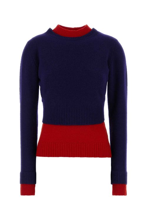 Double Sweater — Navy