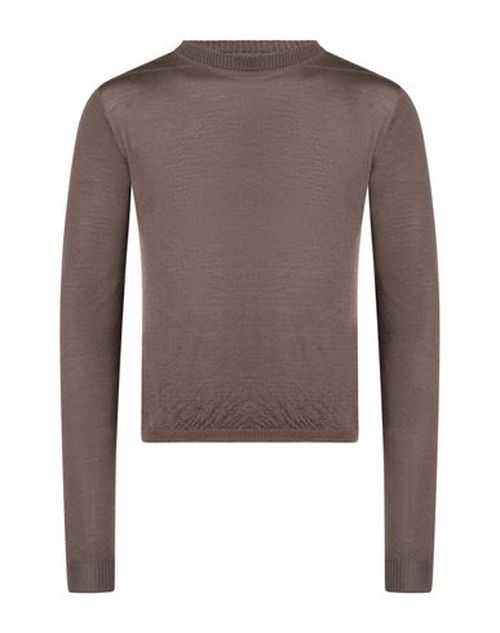Man Sweater Taupe Size XL Cashmere