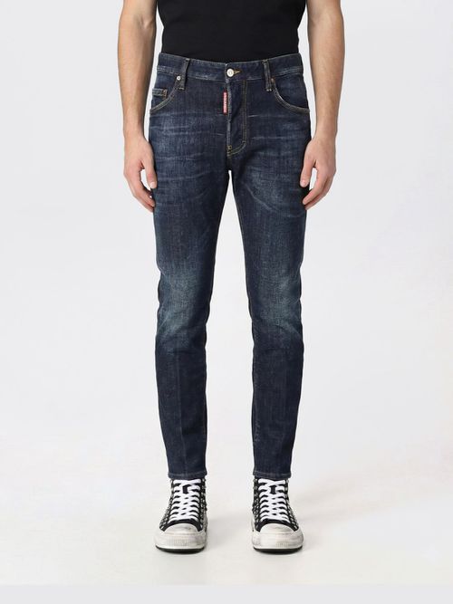 Jeans Men color Blue