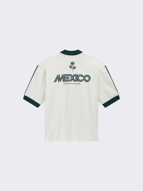 X Willy Chavarria Mexico Soccer Tee Off White
