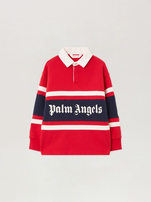 Pa Rugby Polo Sweatshirt Kids  Red
