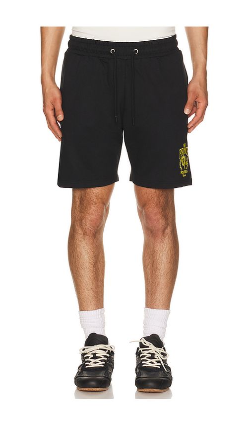 Prince Tennis Brushed Fleece Short in Black. - XL/1X also in L
