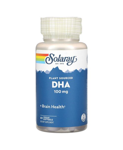 Dha Plant Sourced 100 mg - 60 Nutrition Softgels