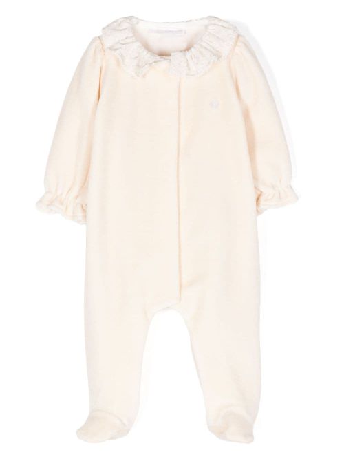 Logo-plaque pajamas - Neutrals