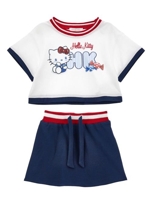 Mini Hello Kitty Top and Skirt Set