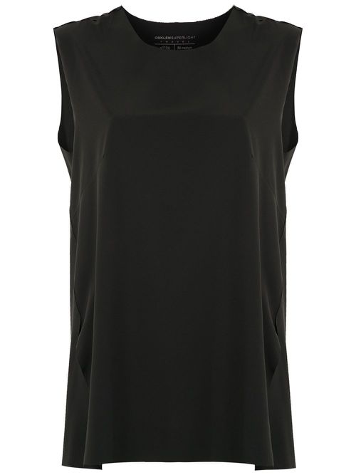 Slouchy vest top - Black