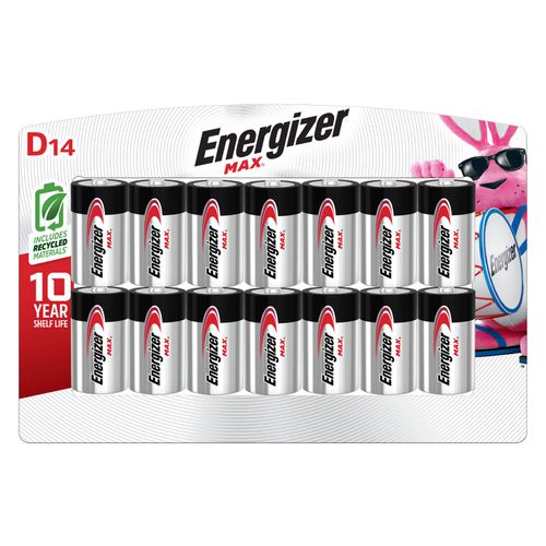 MAX D Alkaline Batteries