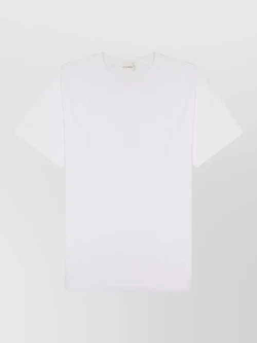 Closed - crew neck short sleeve cotton jersey t-shirt