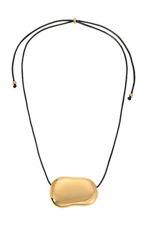 Heaven Mayhem Julia Necklace in Metallic Gold
