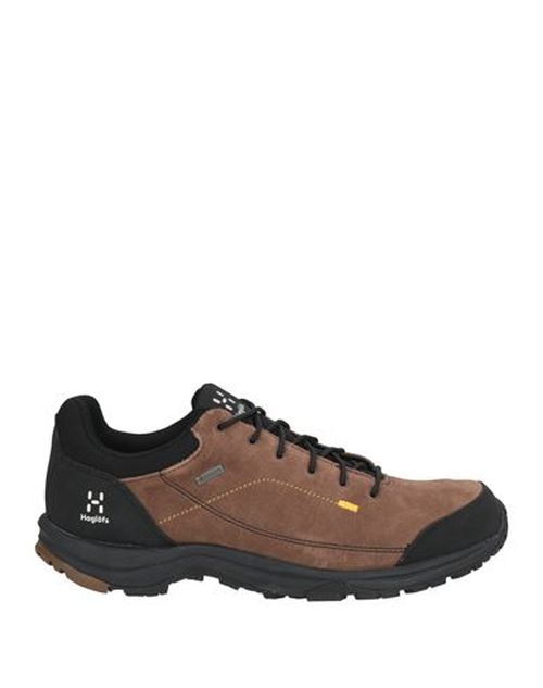 Haglöfs Woman Sneakers Chocolate brown Size 6.5 Leather, Textile fibers