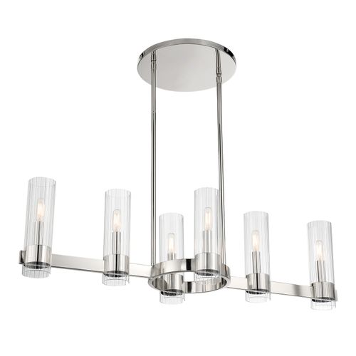 Chrome Island Pendant from the Vernon Place Collection