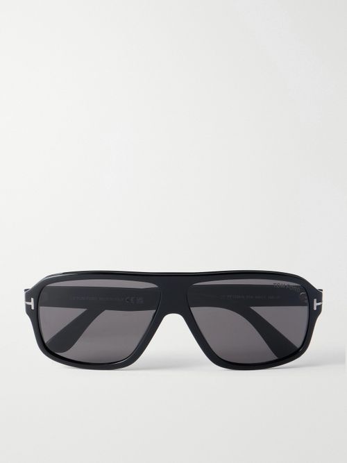 William 02 Aviator-Style Acetate Sunglasses