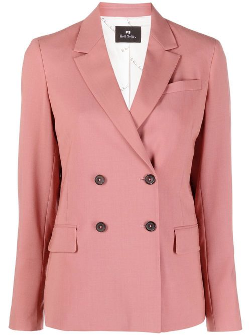 Double-breasted blazer - Pink